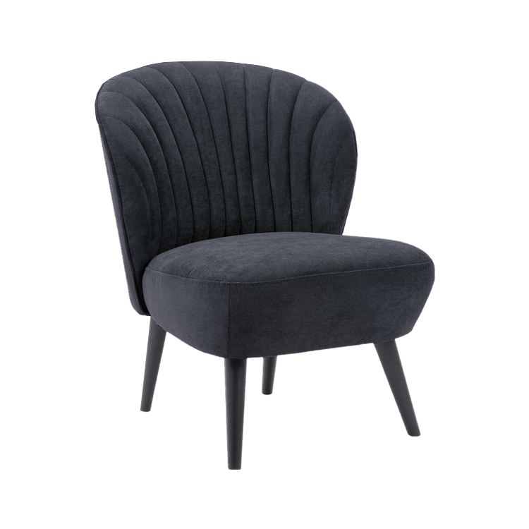 schwarzer Sessel