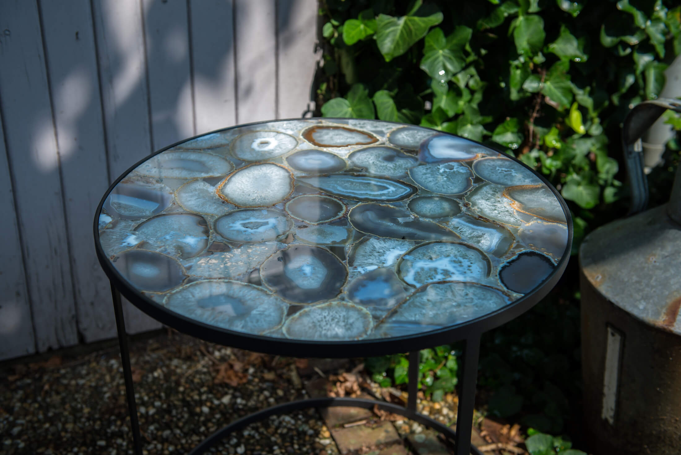 Agate side table