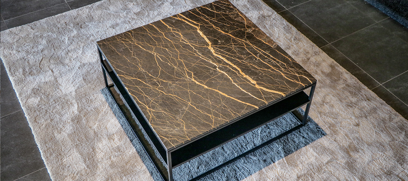 marble coffee table square