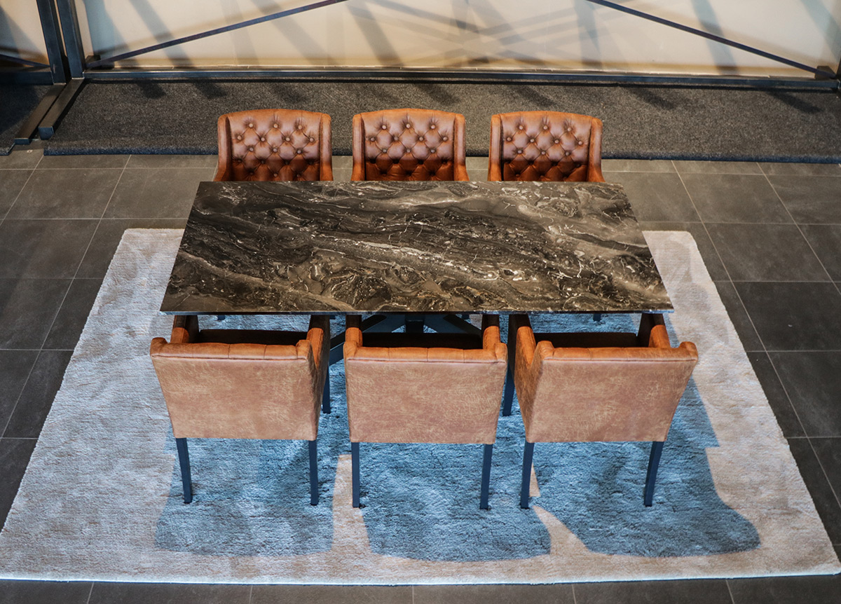 marble dining table grigio orobico