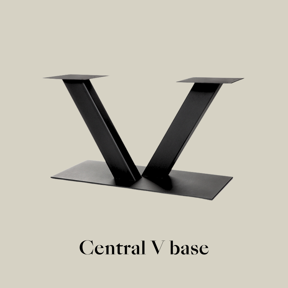 central v base tafel onderstel