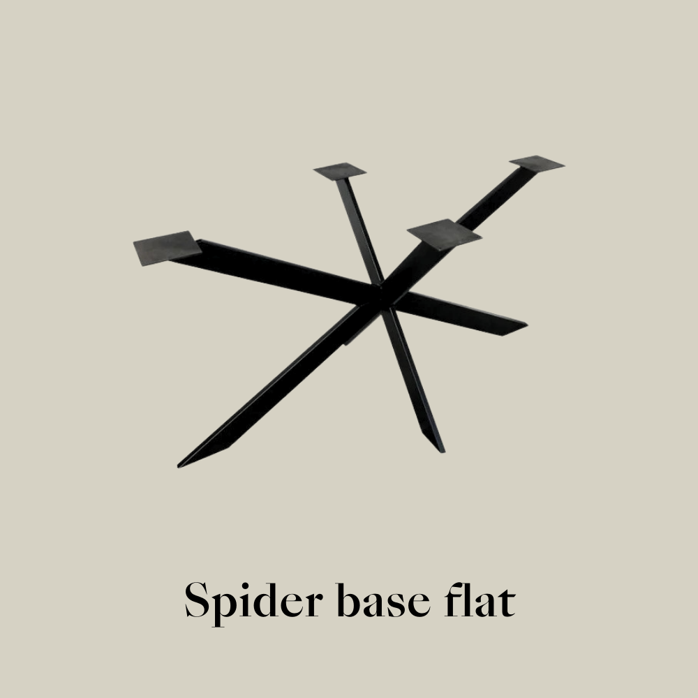 spider base flat tafel onderstel