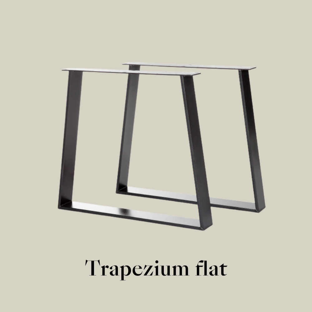 trapezium onderstel tafel