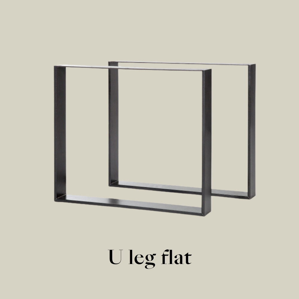 u leg flat onderstel